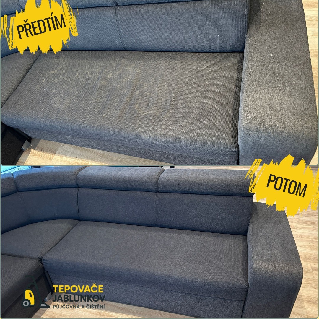 Czyszczenie narożnika przed i po – Tepovače Jablunkov